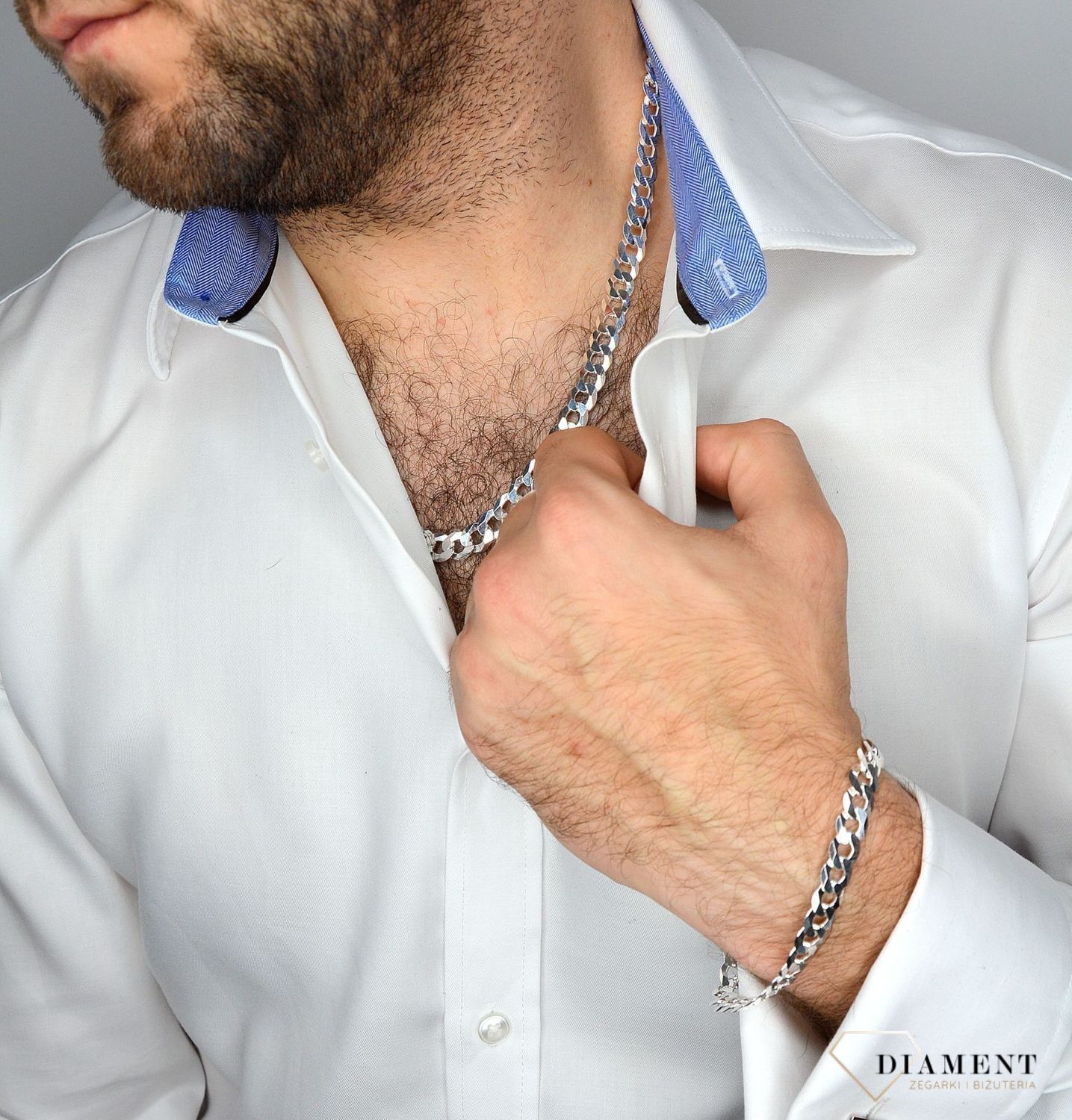 Łańcuszek srebrny 925 Pancerka DIA-LAN-785419-250-925 próba 925 (1).jpg